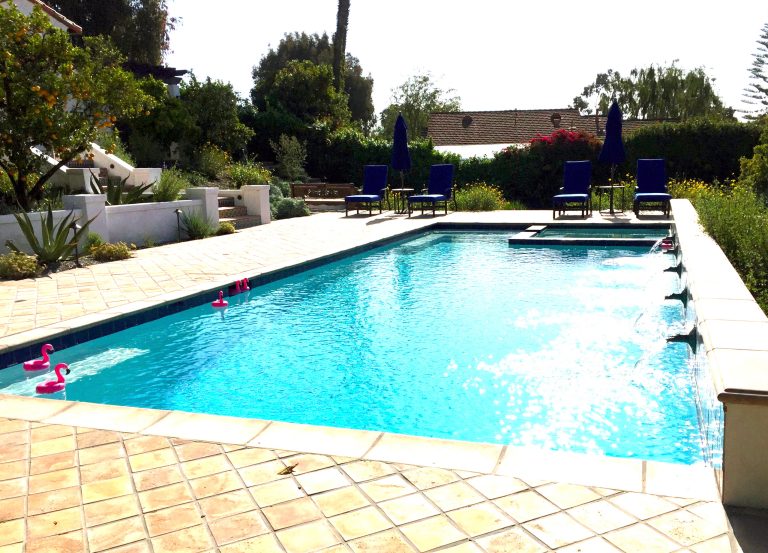 Tuscan pool photo in Orange County