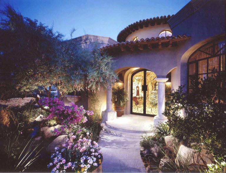 Tuscan porch idea in Phoenix by Conk Architecture | Outdoor Photos | Porch | Landscaping | Landscape Design | Outdoor Living Space | Porch Design Ideas | Outdoor Living Space Ideas | Backyard Design