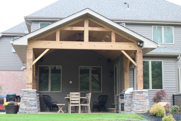 cedar covered patio - Pittsburgh PA