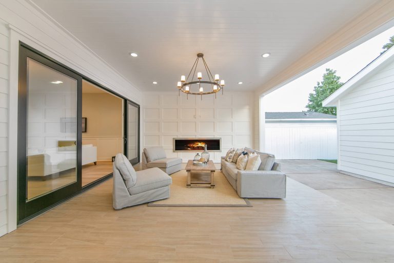 Ryan Galvin at ryangarvinphotography.com This is a ground up custom home build in eastside Costa Mesa across street from Newport Beach in 2014. It features 10 feet ceiling, Subzero, Wolf appliances, Restoration Hardware lighting fixture, Altman plumbing fixture, Emtek hardware, European hard wood windows, wood windows. The California room is so designed to be part of the great room as well as part of the master suite.