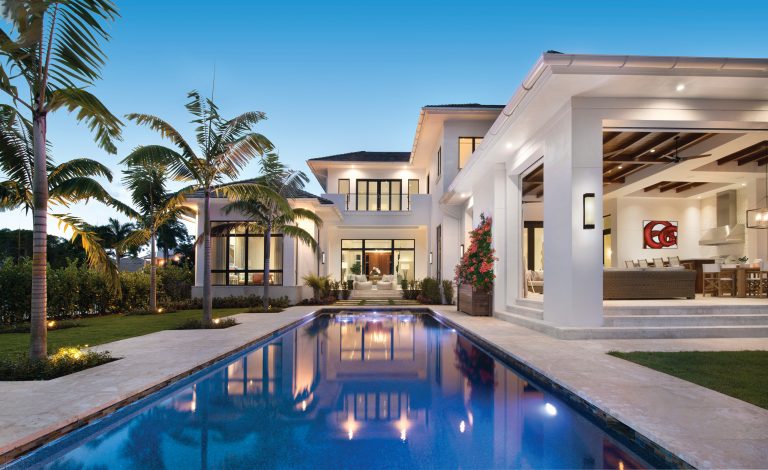 This home was featured in the January 2016 edition of HOME & DESIGN Magazine. To see the rest of the home tour as well as other luxury homes featured, visit http://www.homeanddesign.net/personal-resort-style-alligator-lake-in-old-naples/