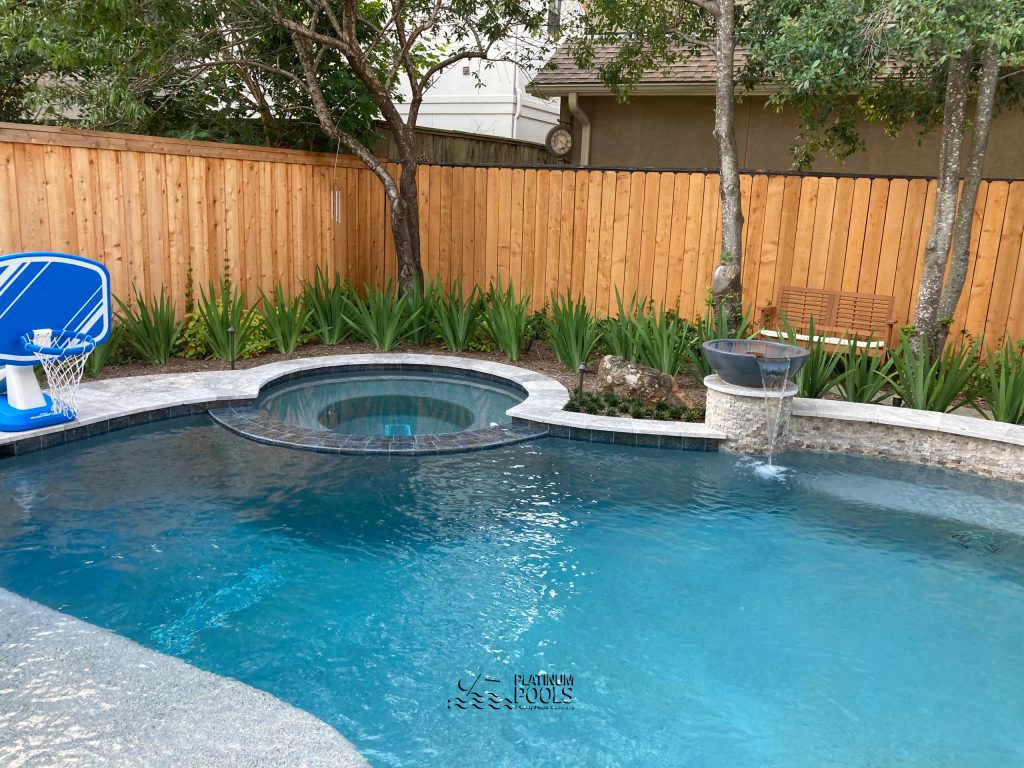 For more information, visit our website https://platinumpools.com

Choosing a travertine deck makes a backyard more elegant. And how about an in-pool bench?
by Platinum Pools | Pool design | Pool Contracting | Swimming Pool Ideas | Swimming Pool Design Ideas